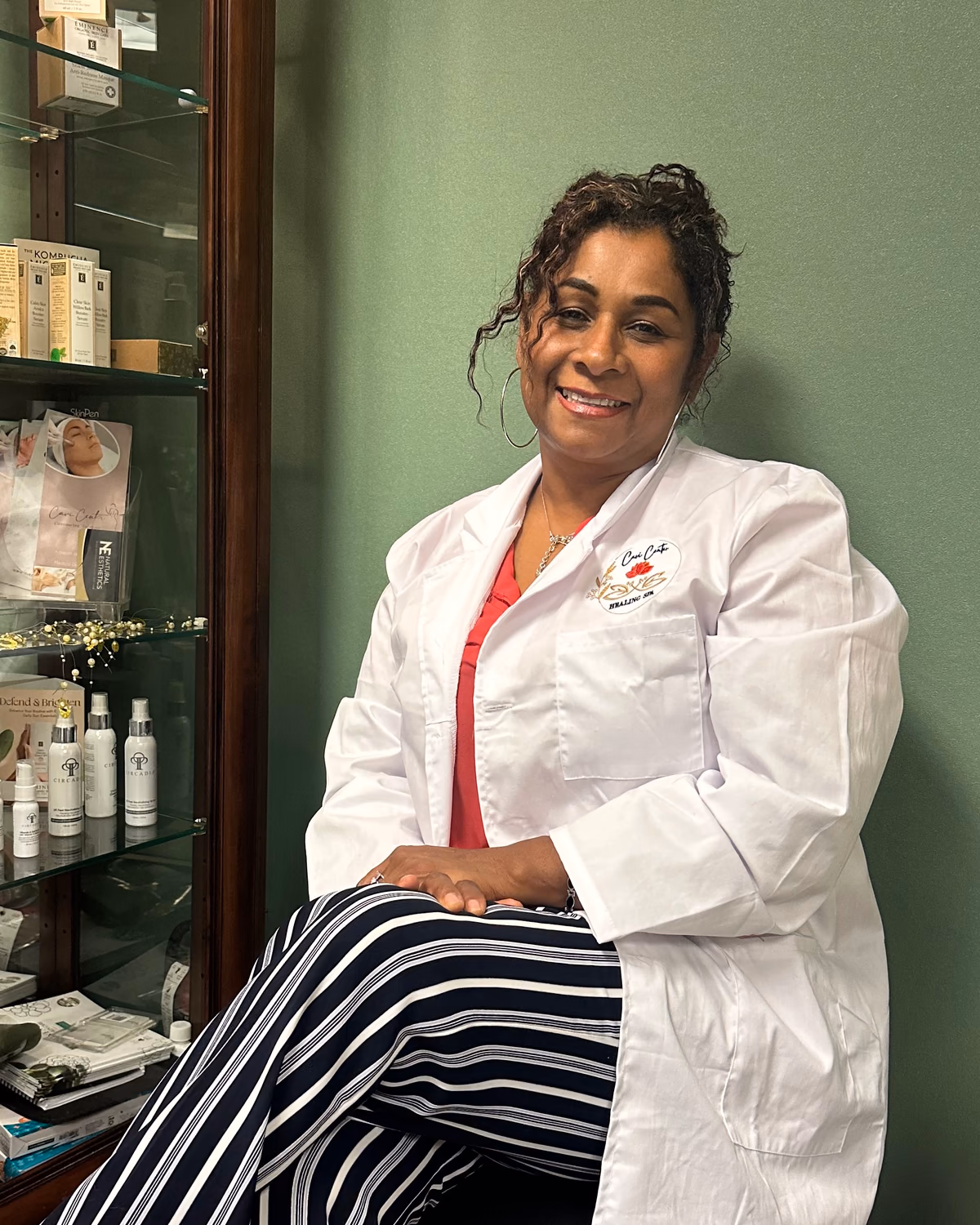 Yesenia, licensed esthetician and founder of Cavicenter Spa